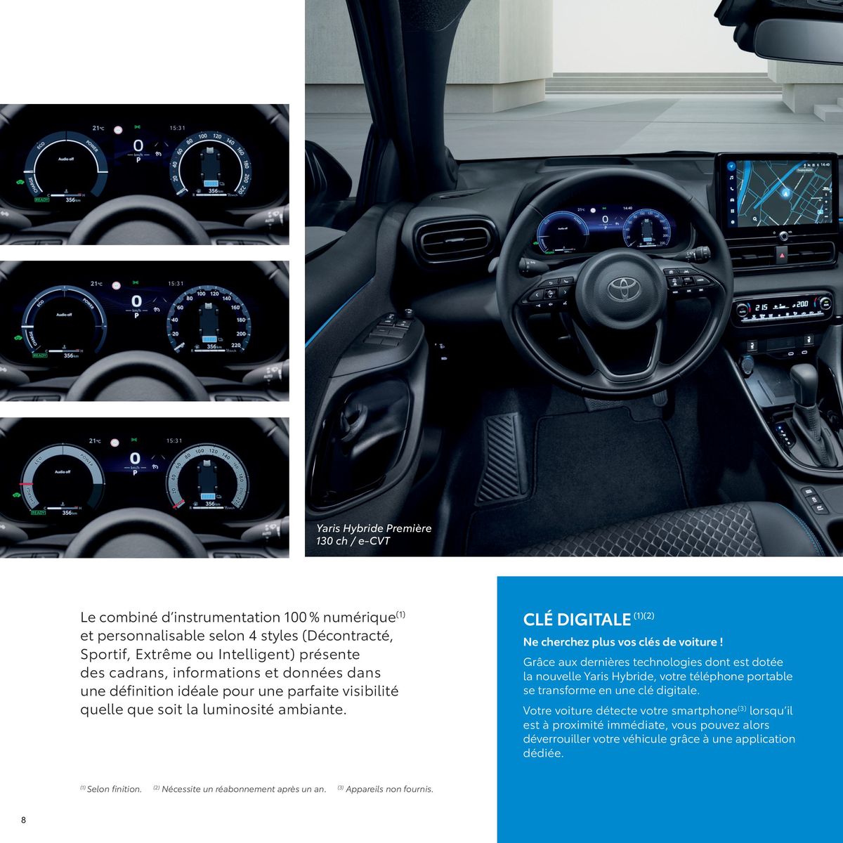 Catalogue Toyota Nouvelle Yaris, page 00008