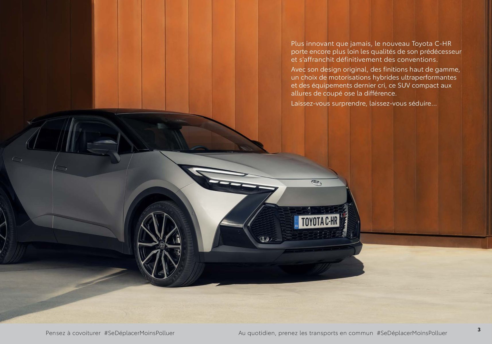 Catalogue Nouveau Toyota C-HR, page 00003