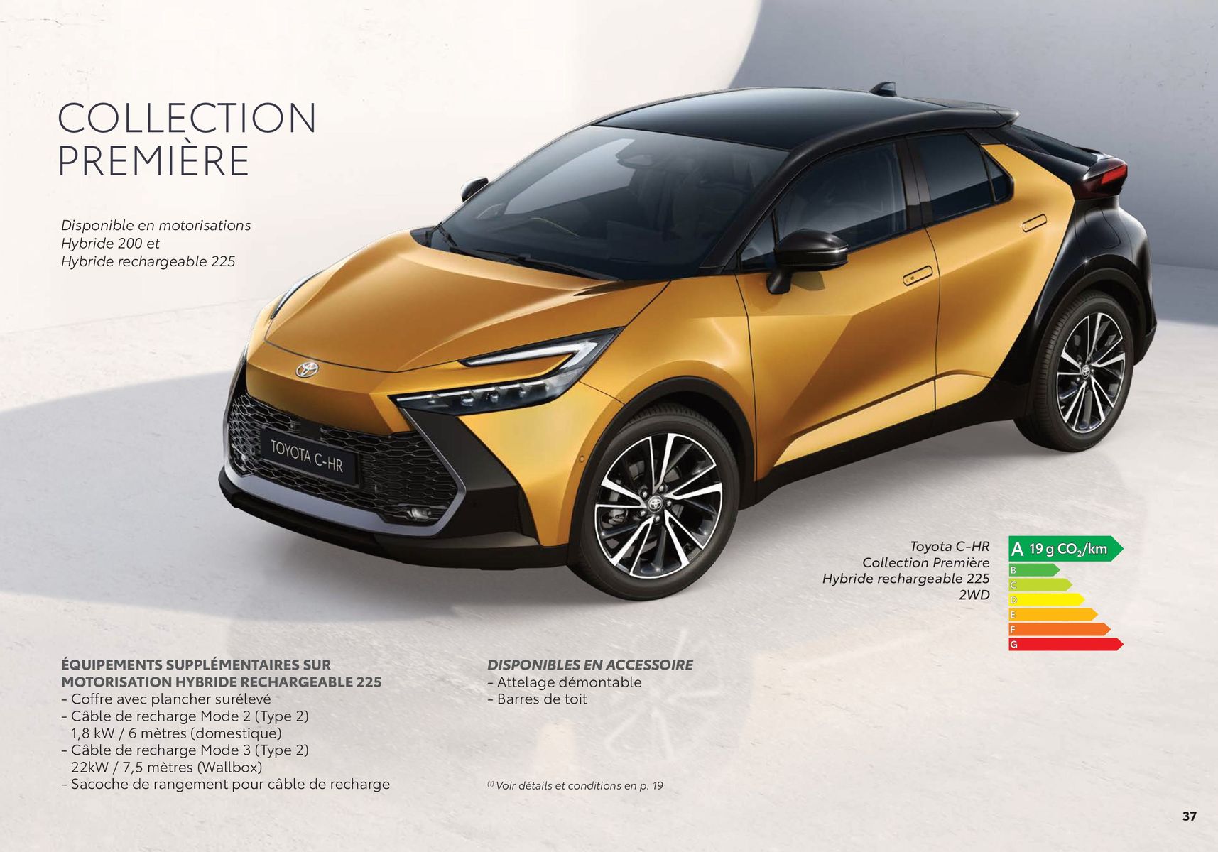 Catalogue Nouveau Toyota C-HR, page 00037