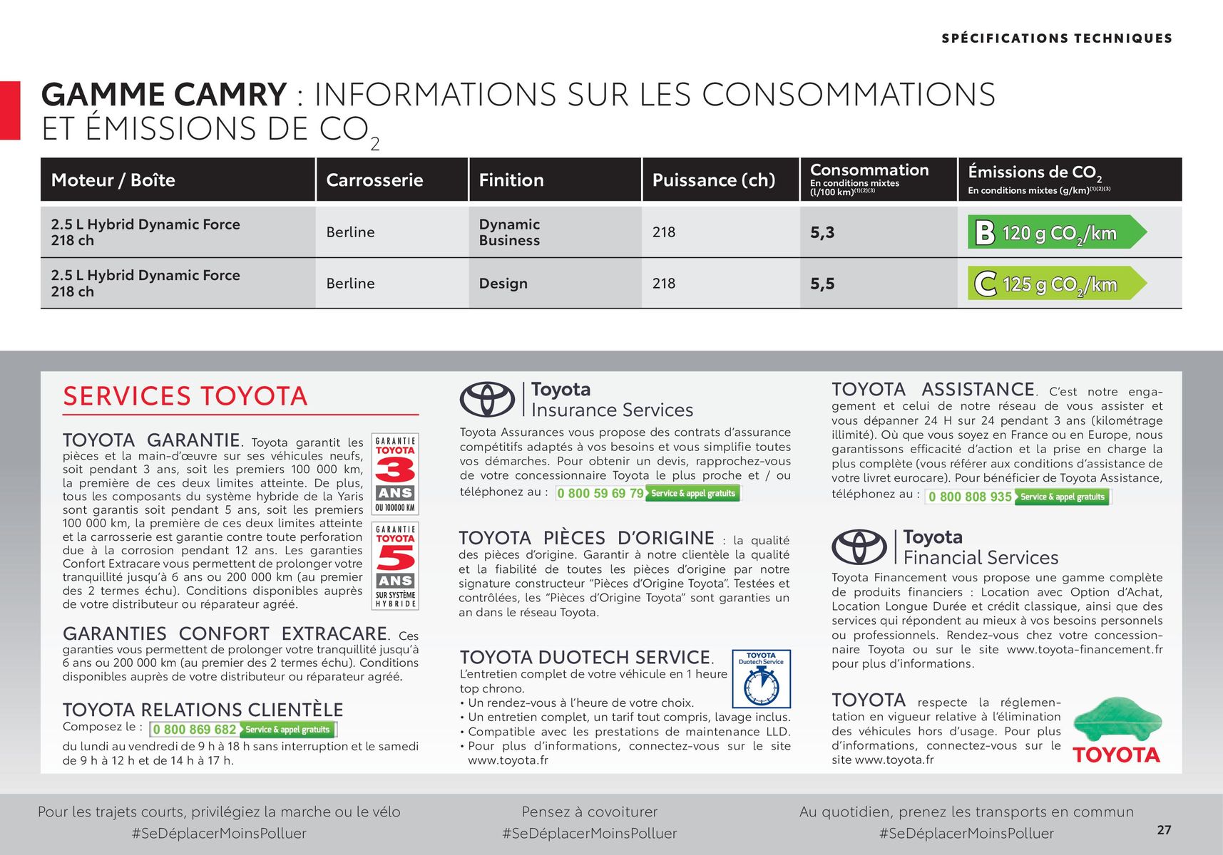 Catalogue Toyota Camry , page 00027