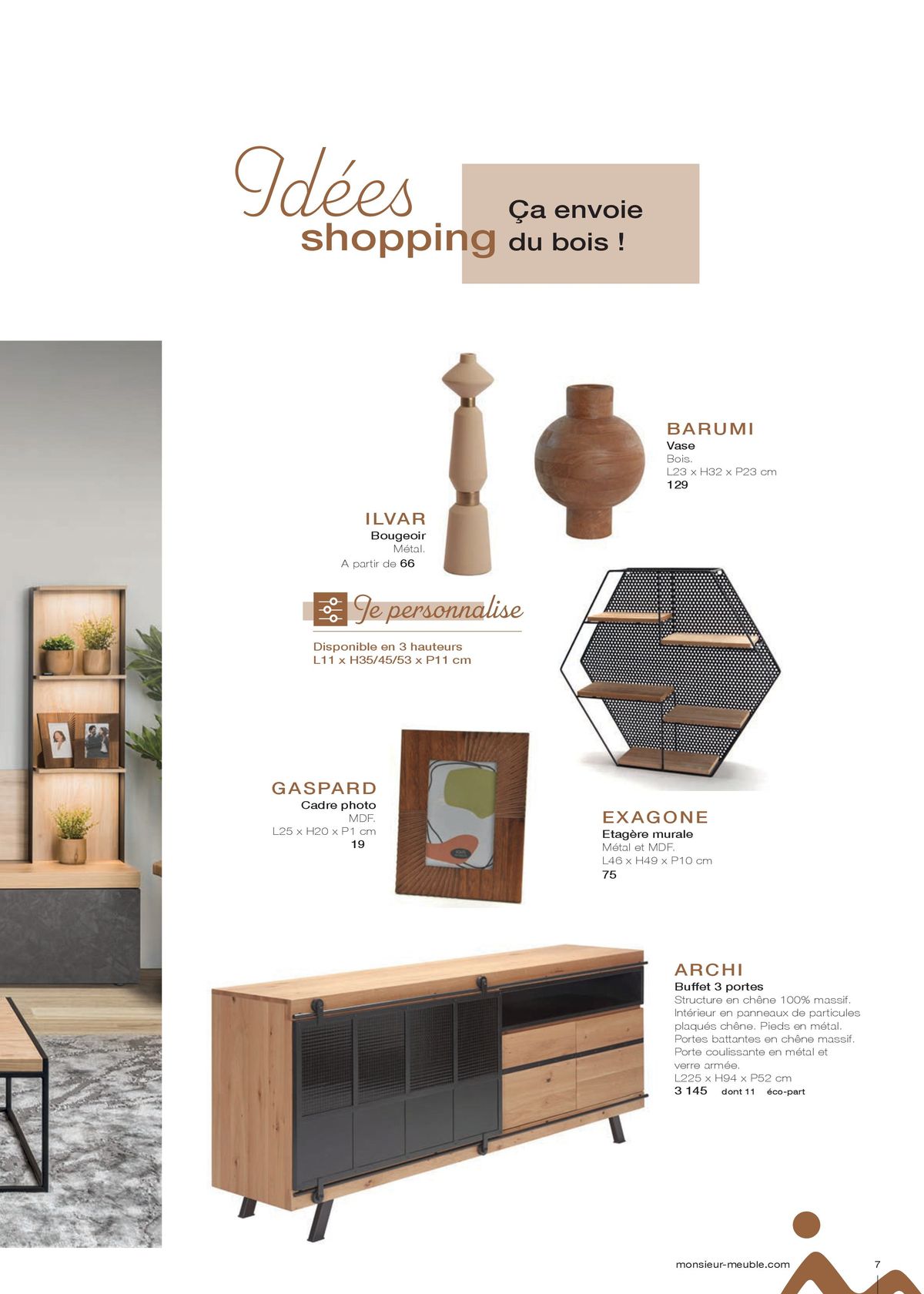 Catalogue Organiques, design, en bois, modulables… Les meubles se plient à vos envies, page 00007