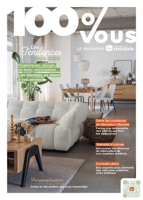 Catalogue monsieur meuble | Organiques, design, en bois, modulables… Les meubles se plient à vos envies | 08/02/2024 - 30/09/2024