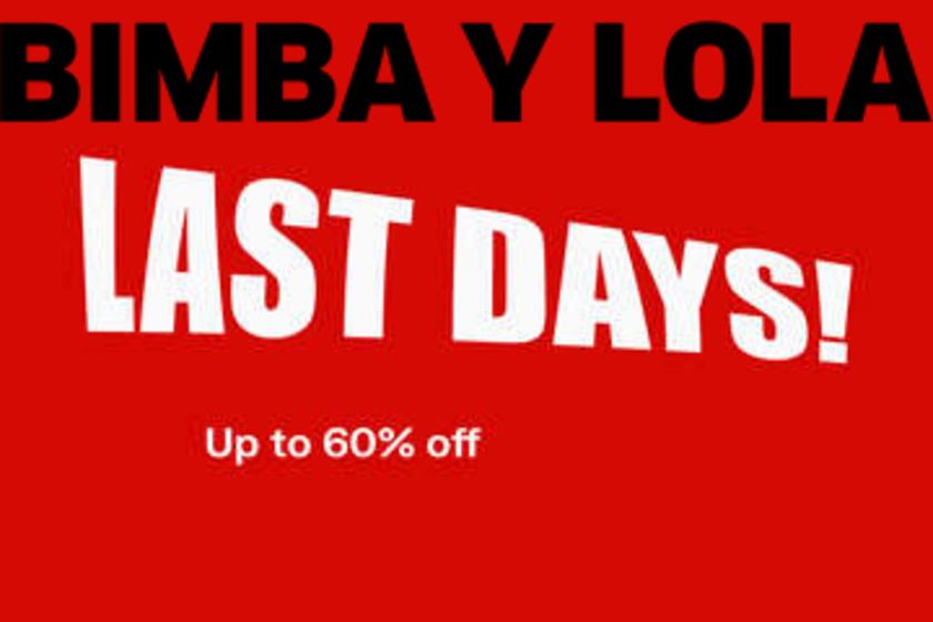 Last days ! Up to 60 % off