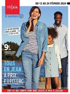 Catalogue E.Leclerc à Villeneuve-sur-Lot | Tous en Jeans à prix E.Leclerc | 13/02/2024 - 24/02/2024