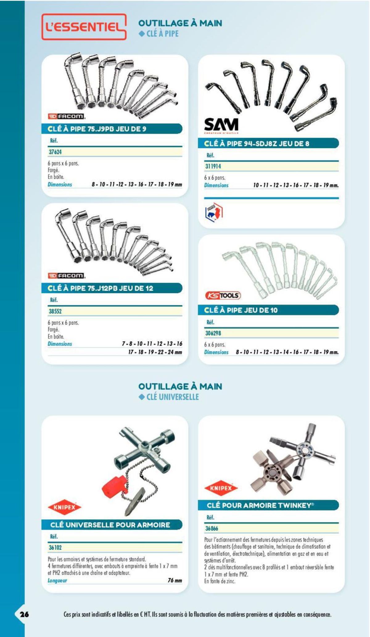 Catalogue Essentiel Industrie 2024, page 00200