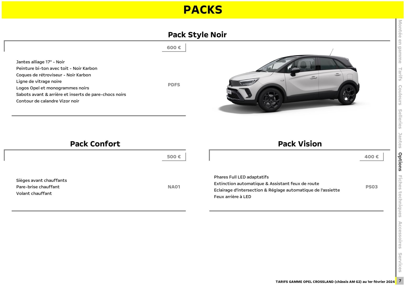 Catalogue Opel Crossland, page 00008