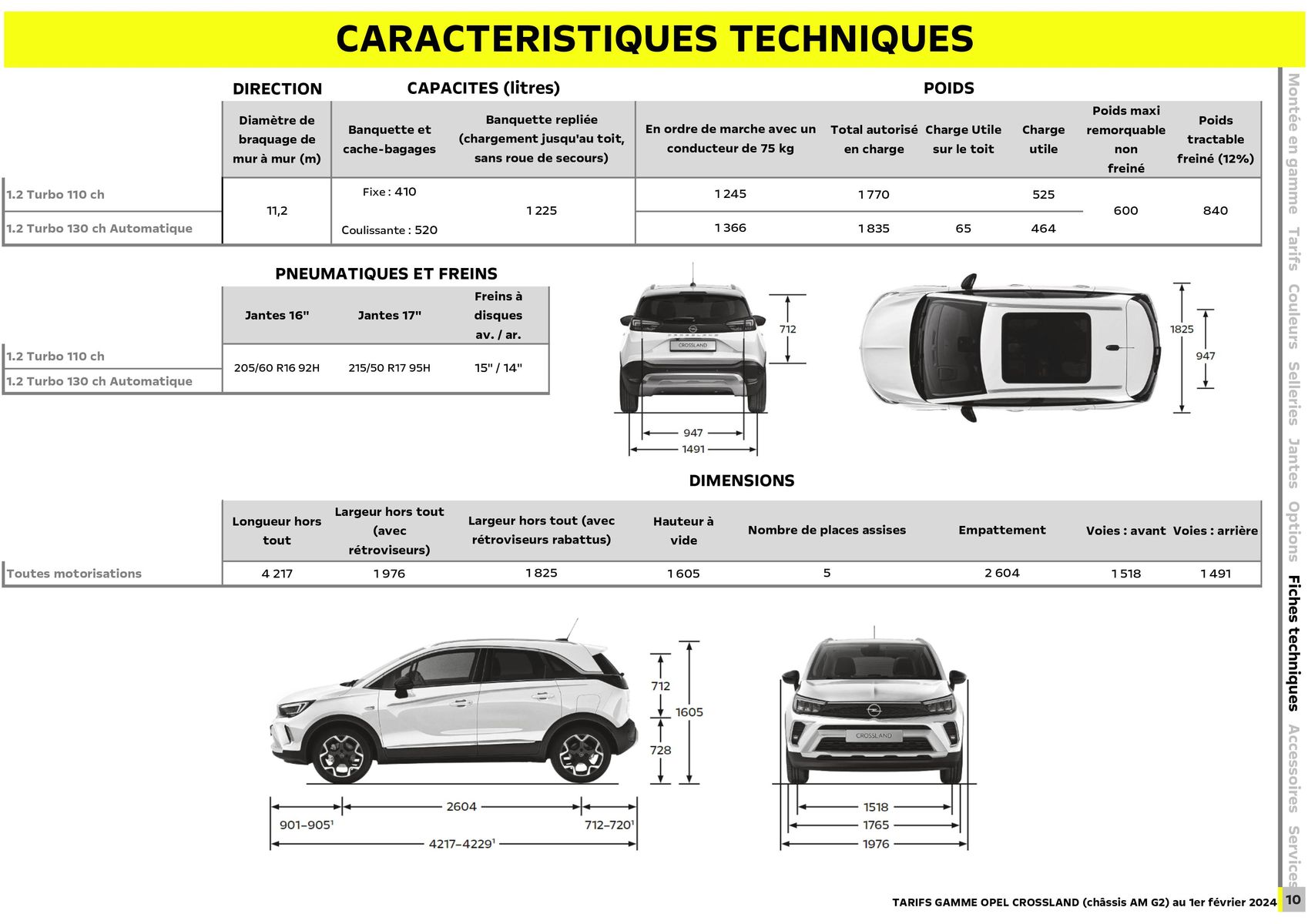 Catalogue Opel Crossland, page 00011