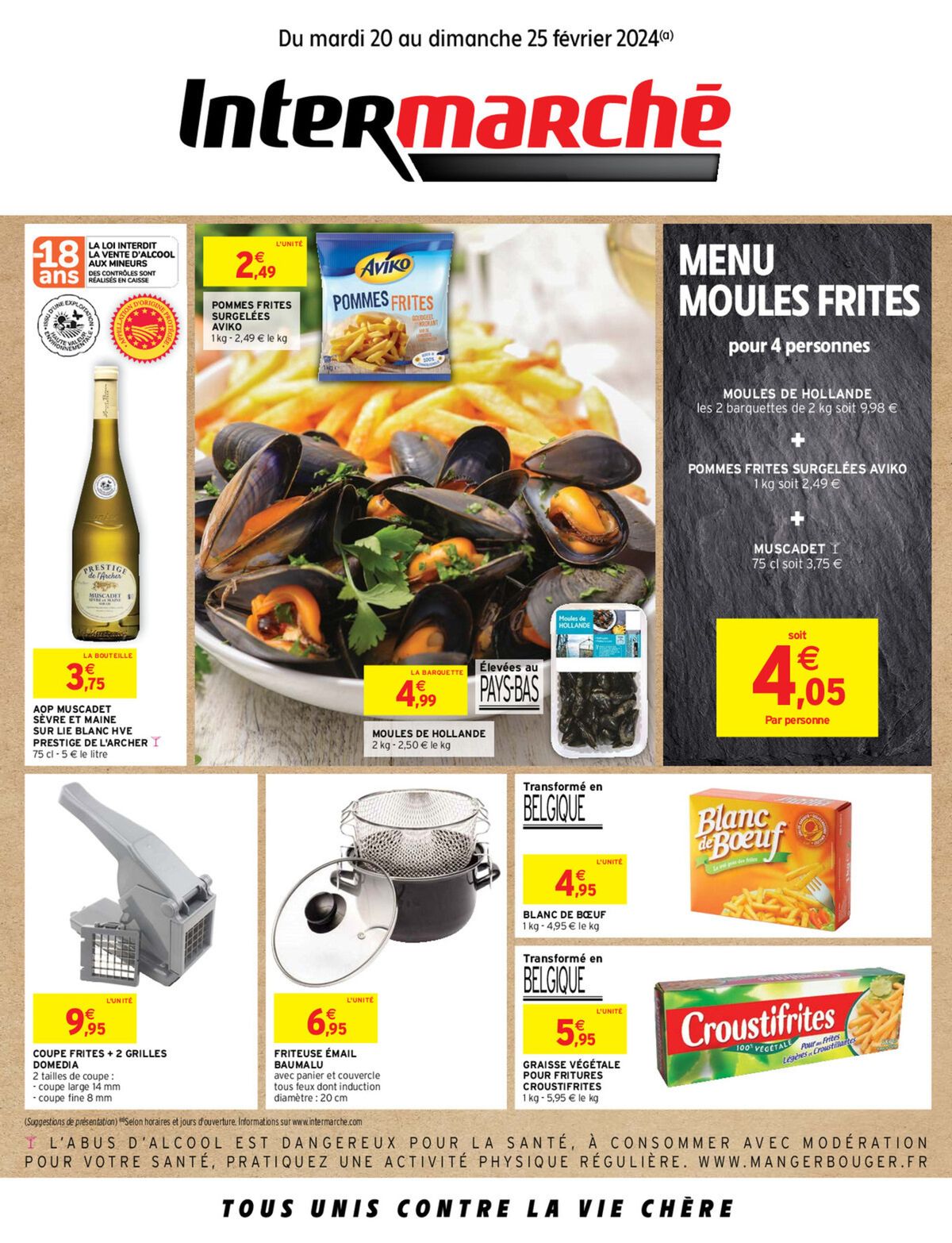 Catalogue MOULES FRITES, page 00001
