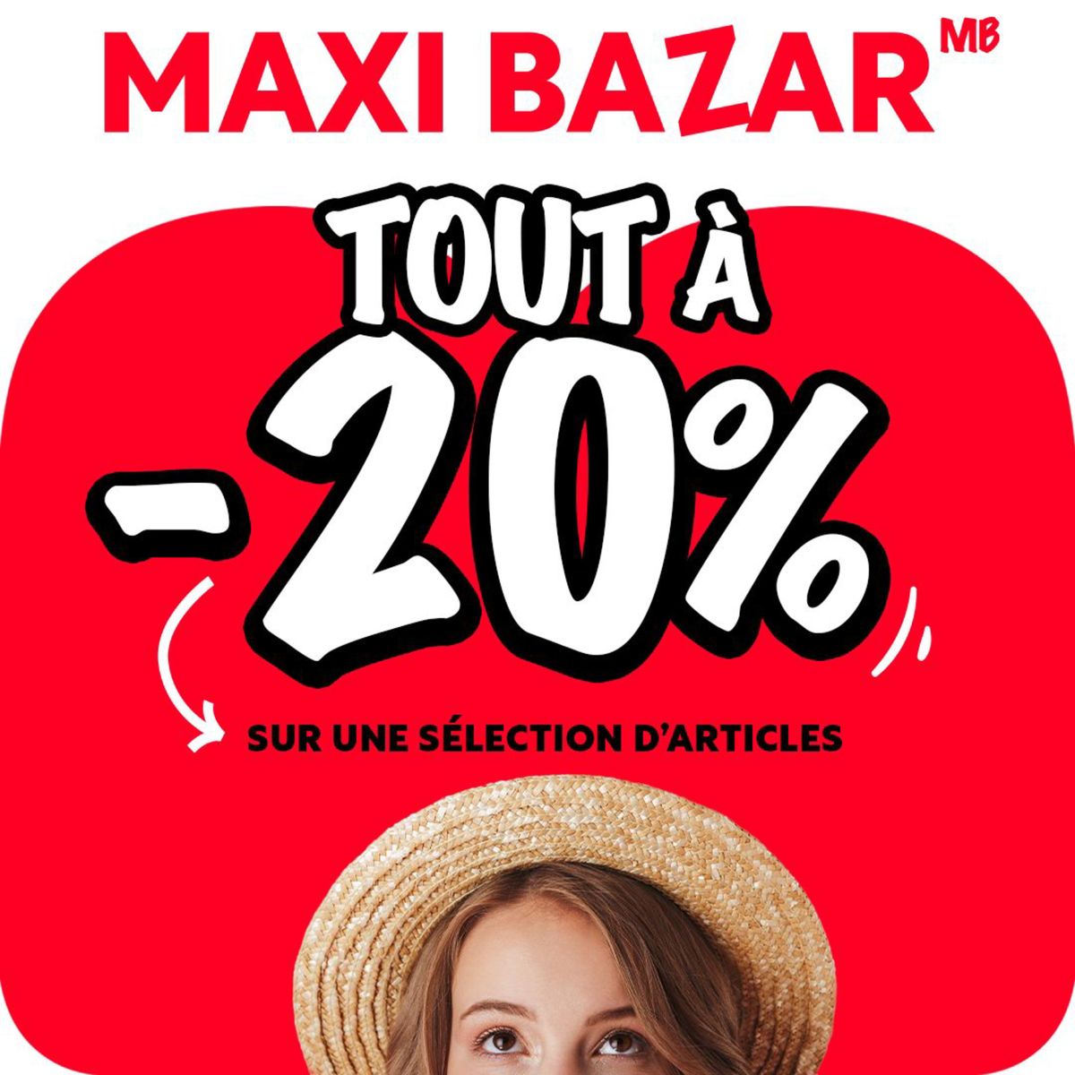 Catalogue MAXI PROMOS -20% sur vos indispensables ! , page 00001