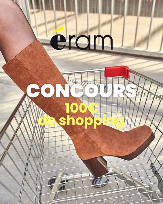 Catalogue Eram à Toulouse | Concours 100 € de shopping | 12/02/2024 - 29/02/2024