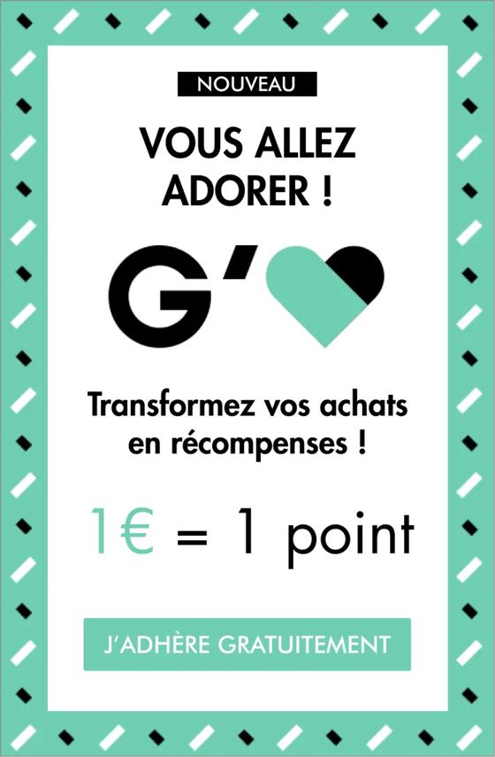 Catalogue Gémo à Lyon | Transformez vos achats en récompenses ! | 12/02/2024 - 31/03/2024