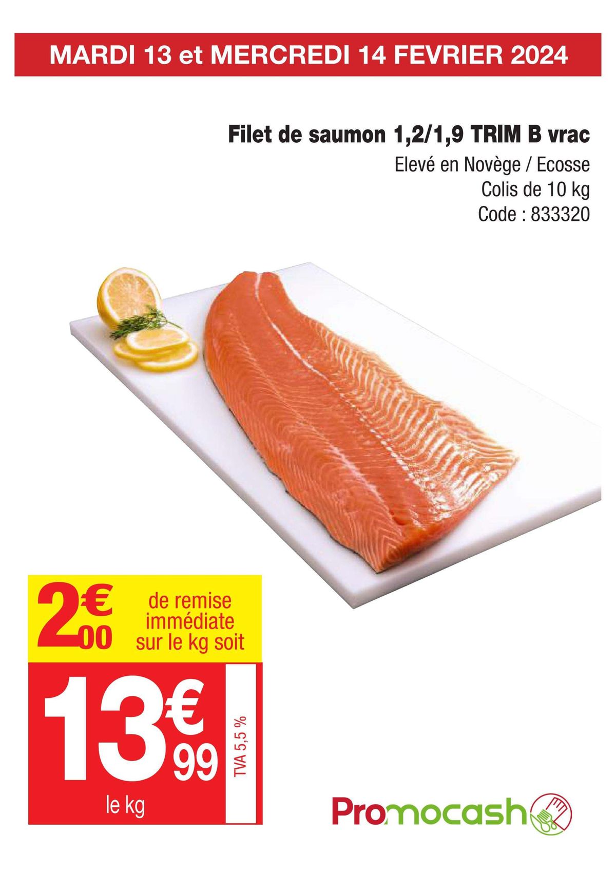 Catalogue Filet de saumon, page 00001