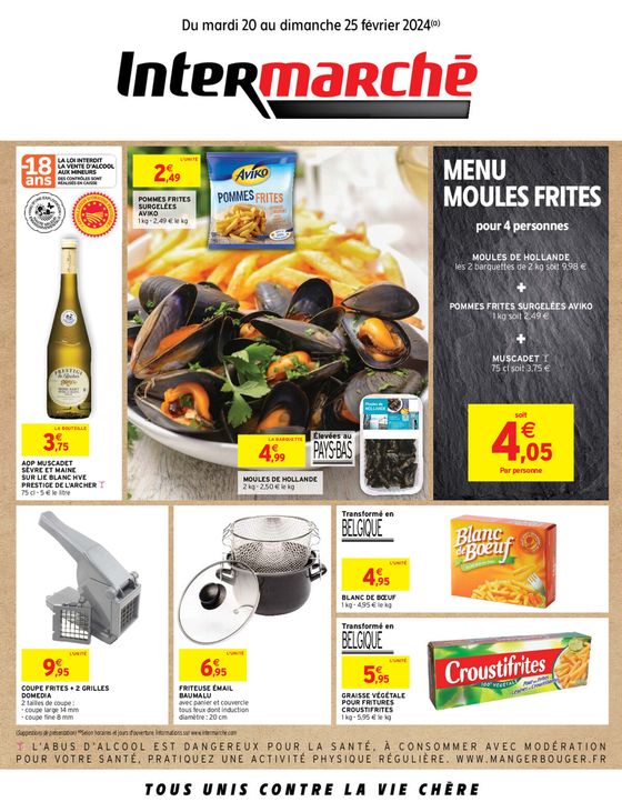 MOULES FRITES