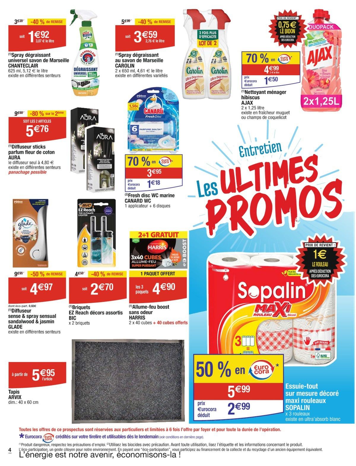 Catalogue Beauté et entretien : les ultimes promos, page 00004