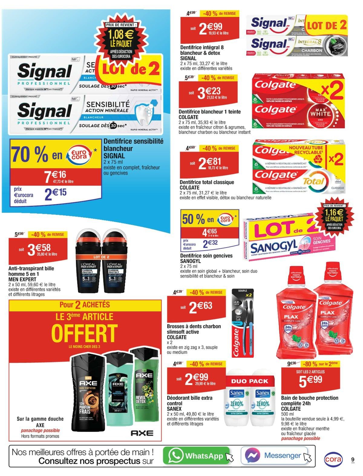 Catalogue Beauté et entretien : les ultimes promos, page 00009