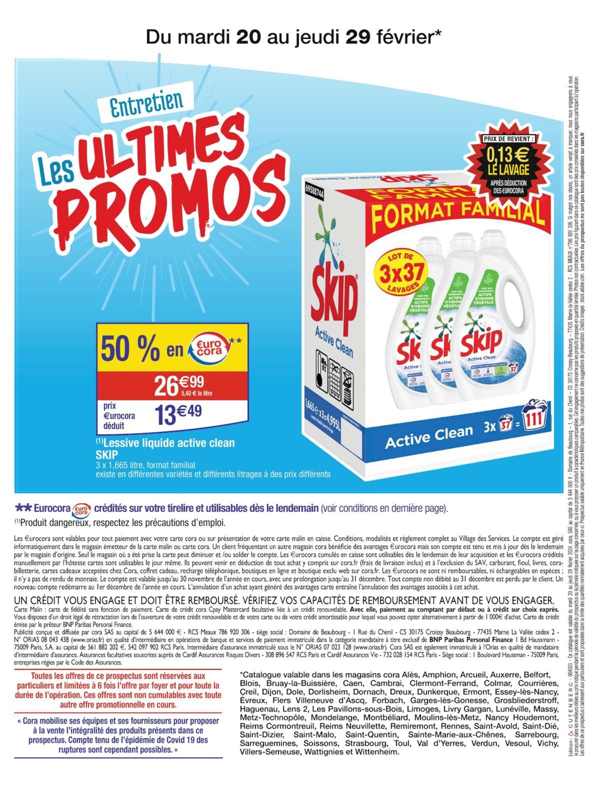 Catalogue Beauté et entretien : les ultimes promos, page 00010