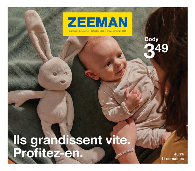 Catalogue Zeeman à Toulouse | Ils grandissent vite. Profitez-en. | 13/02/2024 - 31/05/2024