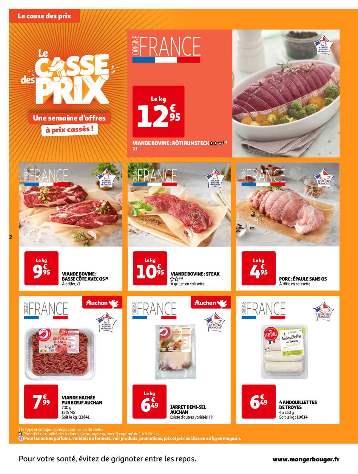 Catalogue Une semaine d'offres à prix cassés !, page 00002