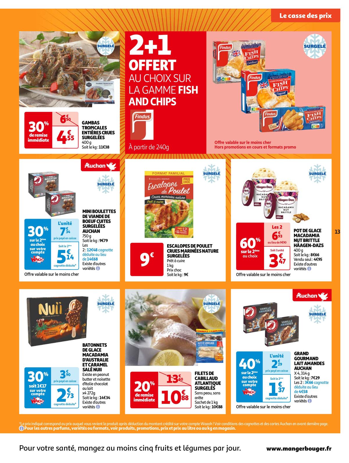 Catalogue Une semaine d'offres à prix cassés !, page 00013