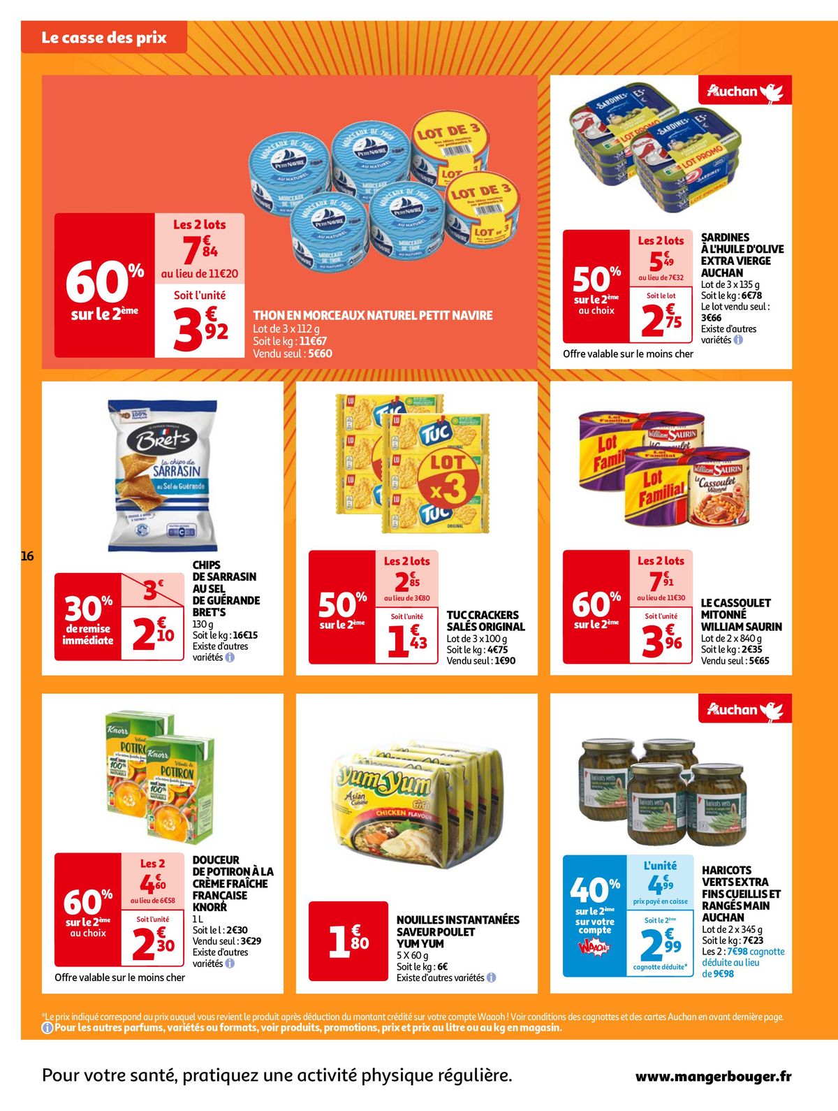 Catalogue Une semaine d'offres à prix cassés !, page 00016