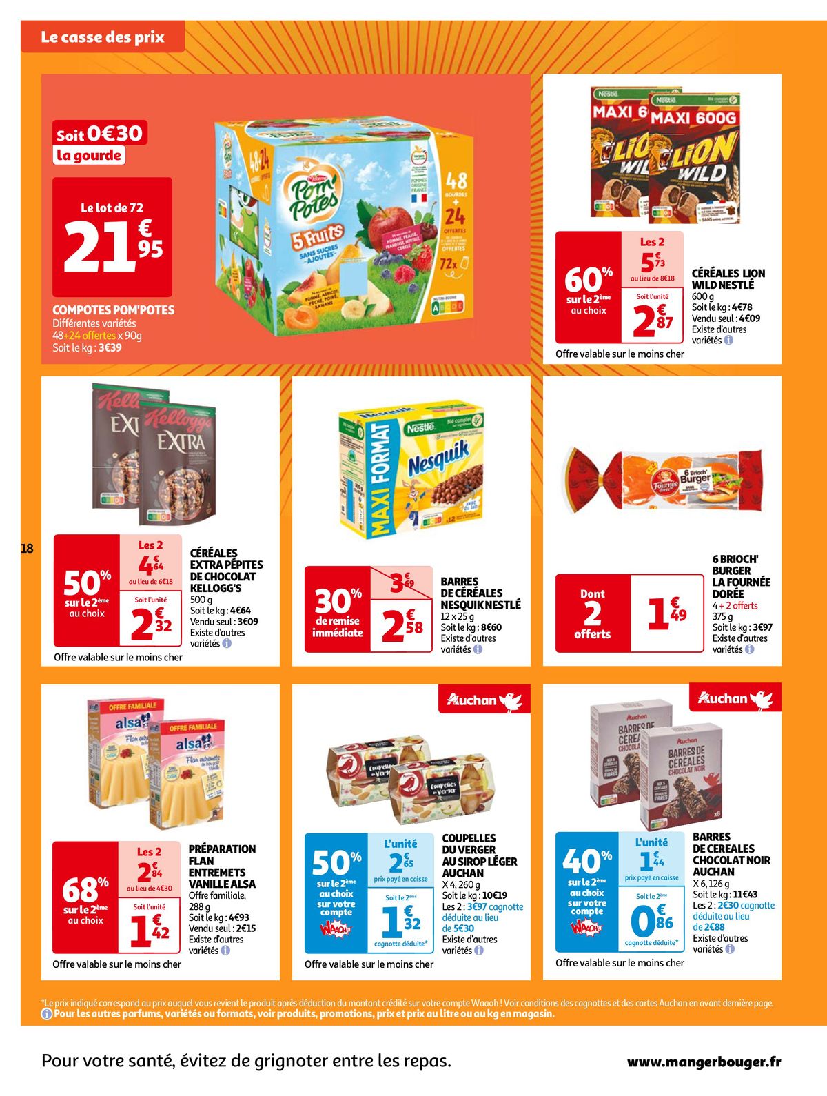 Catalogue Une semaine d'offres à prix cassés !, page 00018