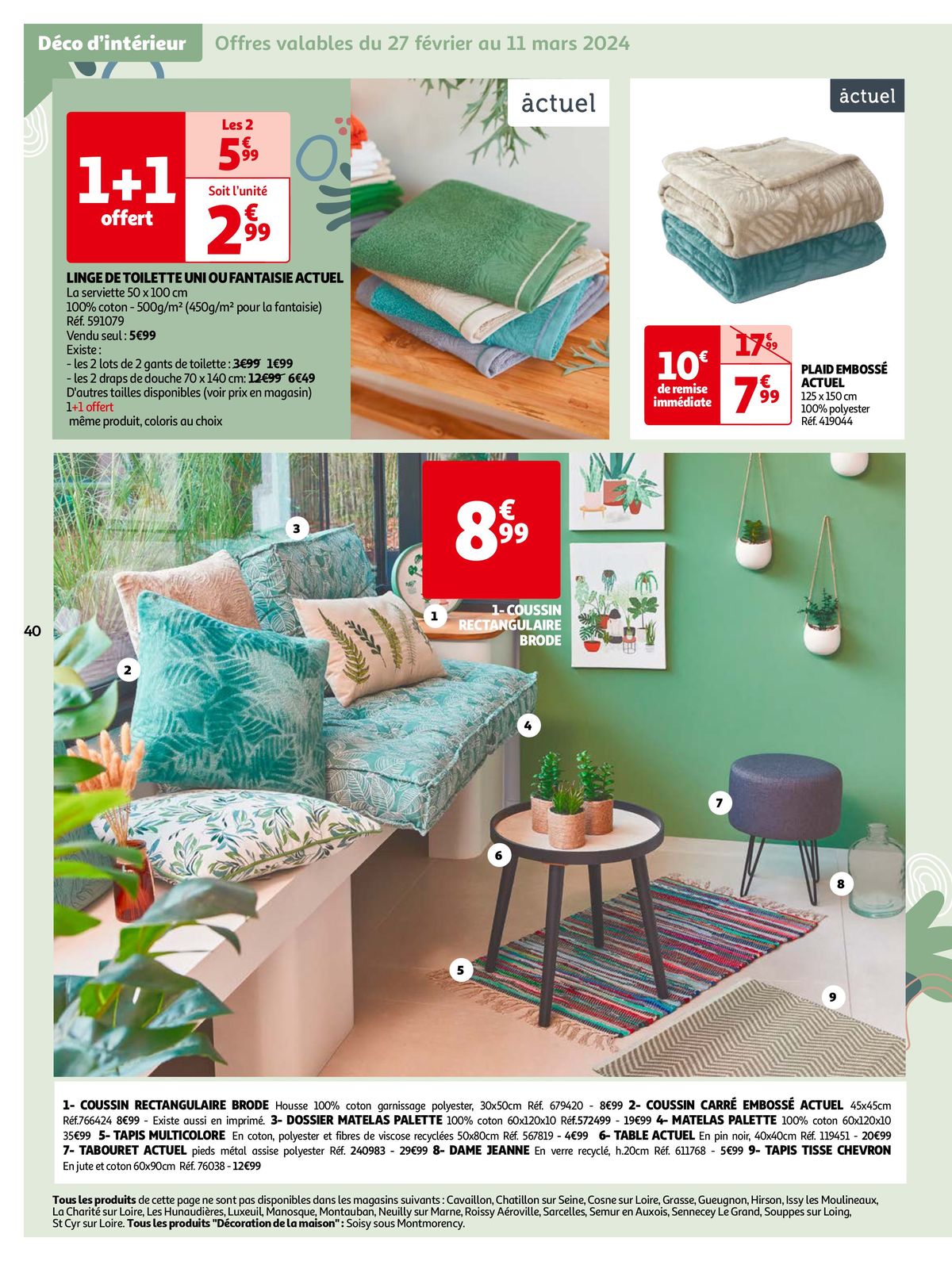 Catalogue Une semaine d'offres à prix cassés !, page 00040