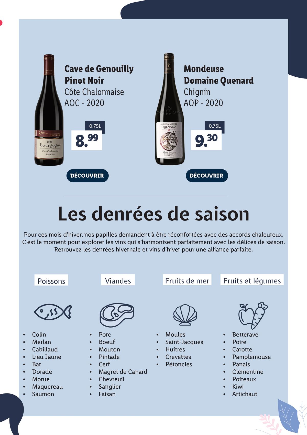 Catalogue LES VINS D’HIVER, page 00003