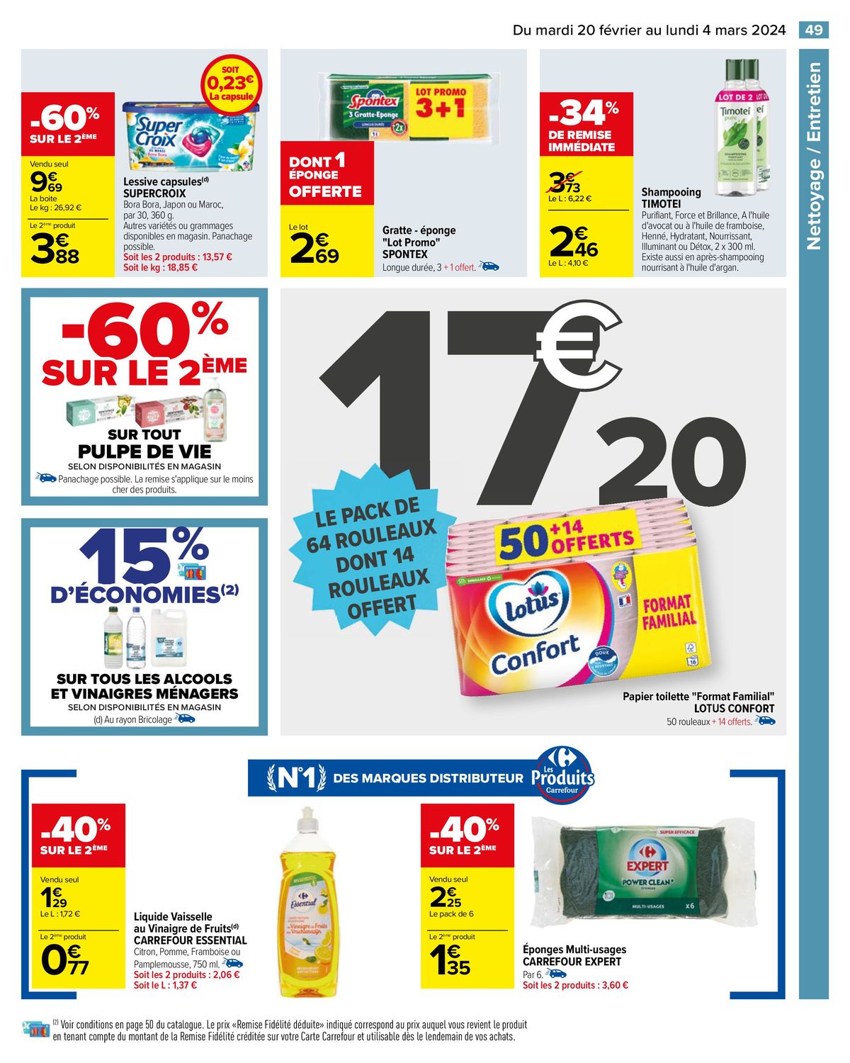 Catalogue Le Mois Carrefour, page 00050