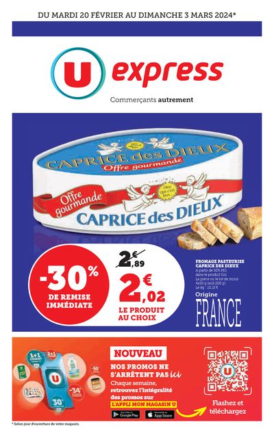 Promos de Supermarchés à Lyon | U express sur U Express | 20/02/2024 - 03/03/2024