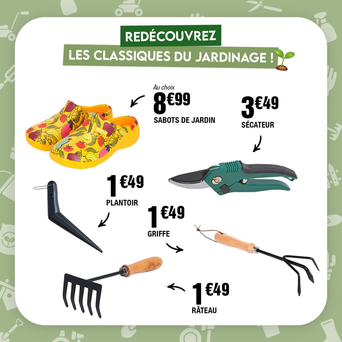 Catalogue Redécouvrez les classiques du jardinage !, page 00001