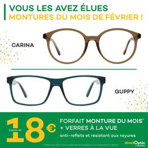 Promos de Santé et Opticiens à Labège | Offres Direct Optic sur Direct Optic | 14/02/2024 - 29/02/2024