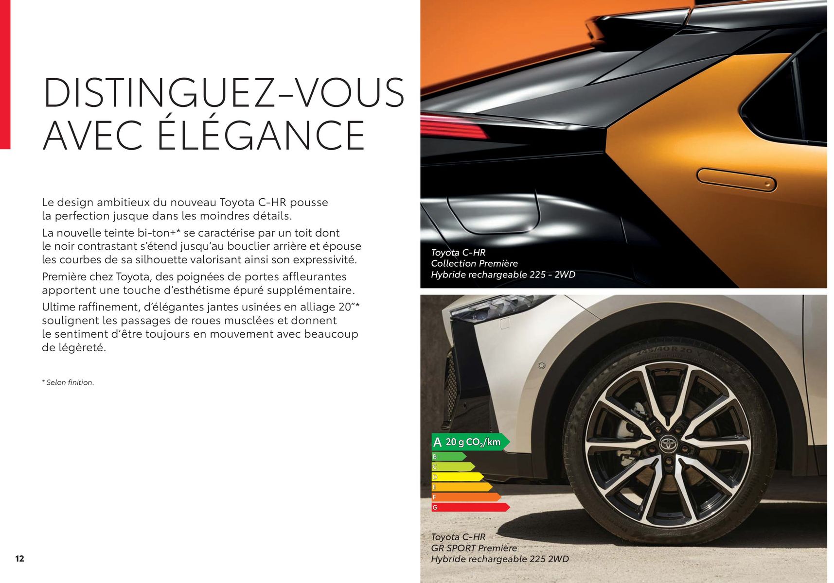 Catalogue Nouveau Toyota C-HR, page 00012