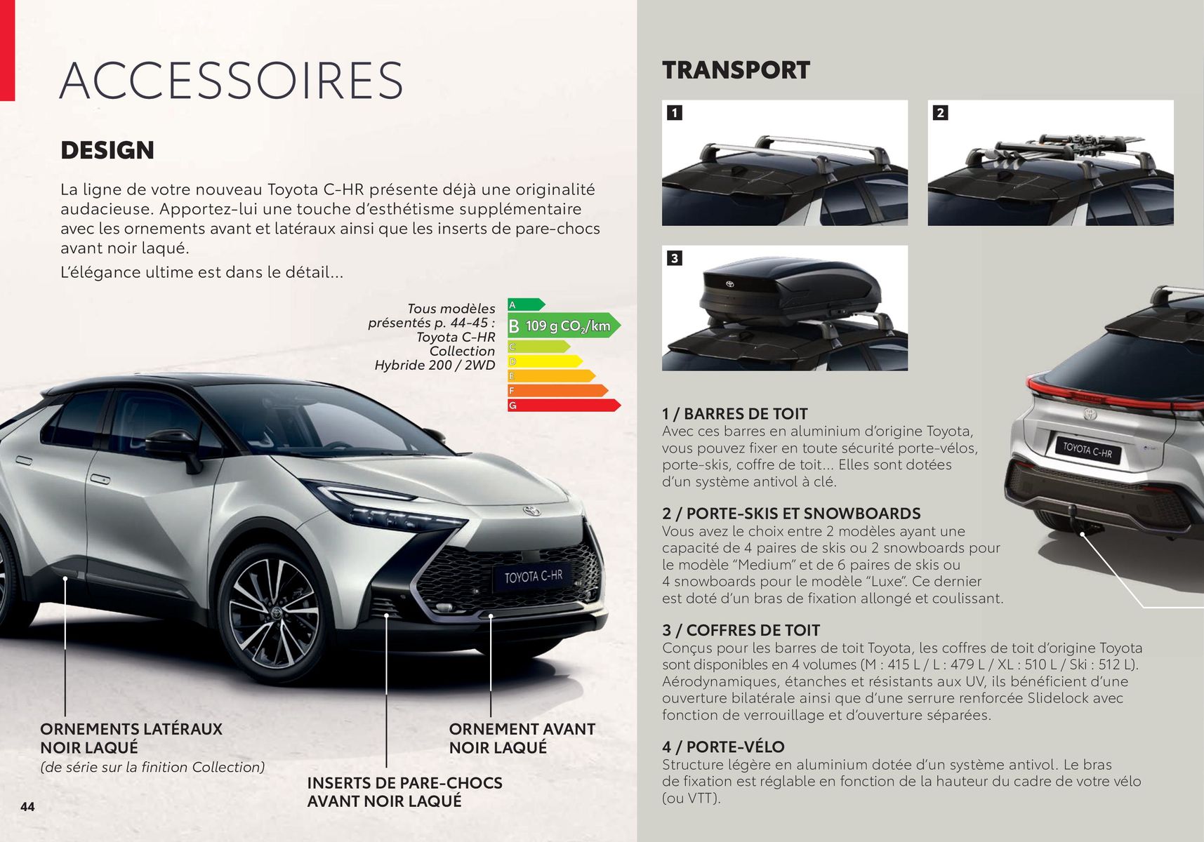 Catalogue Nouveau Toyota C-HR, page 00044