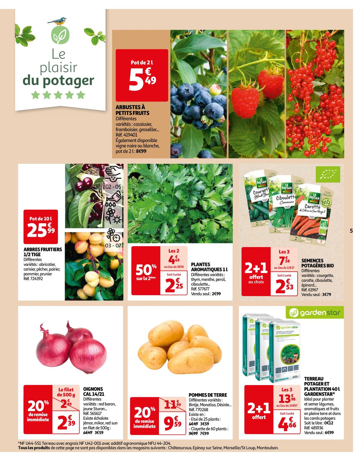 Catalogue Tout pour bien préparer son jardin !, page 00005