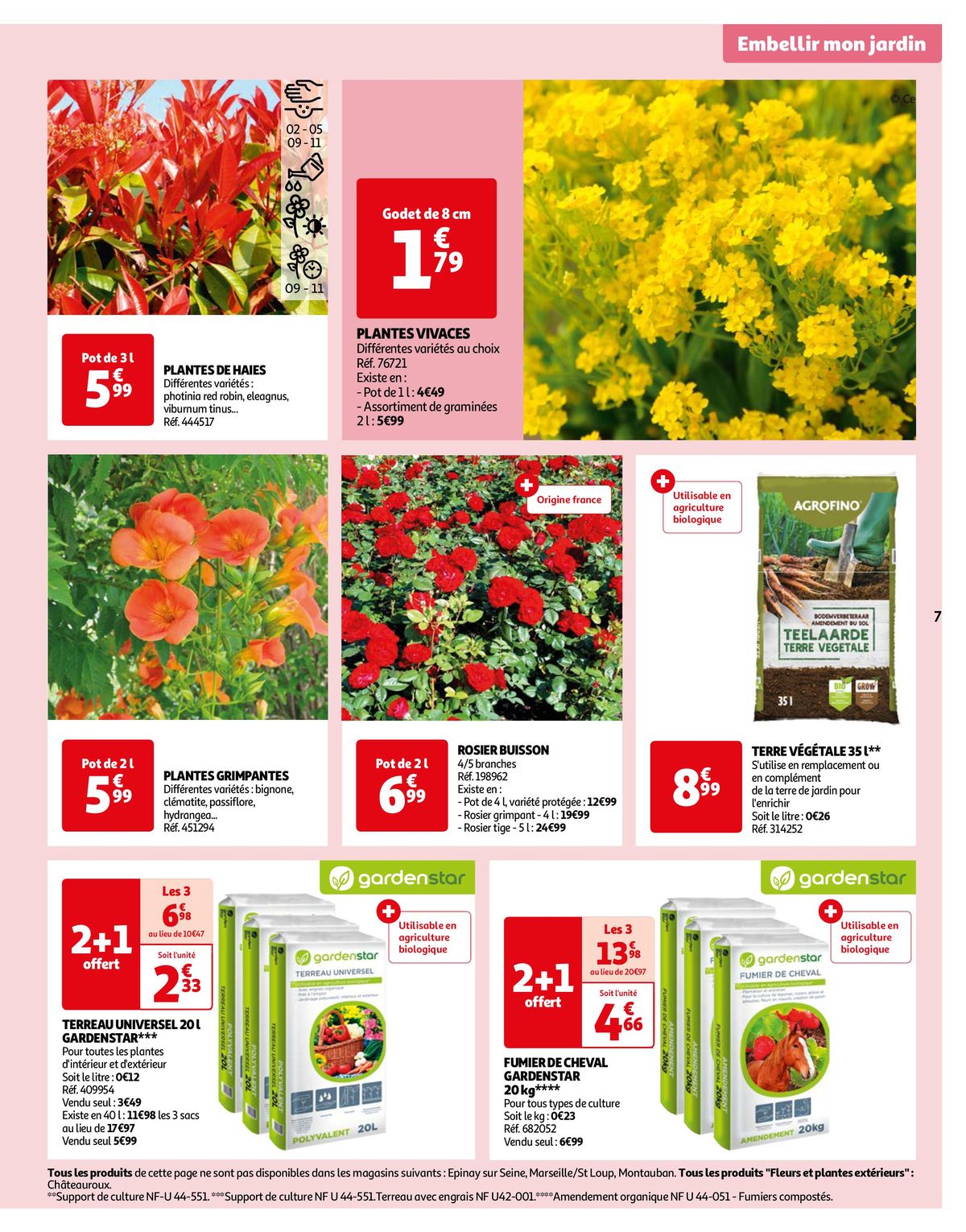 Catalogue Tout pour bien préparer son jardin !, page 00007