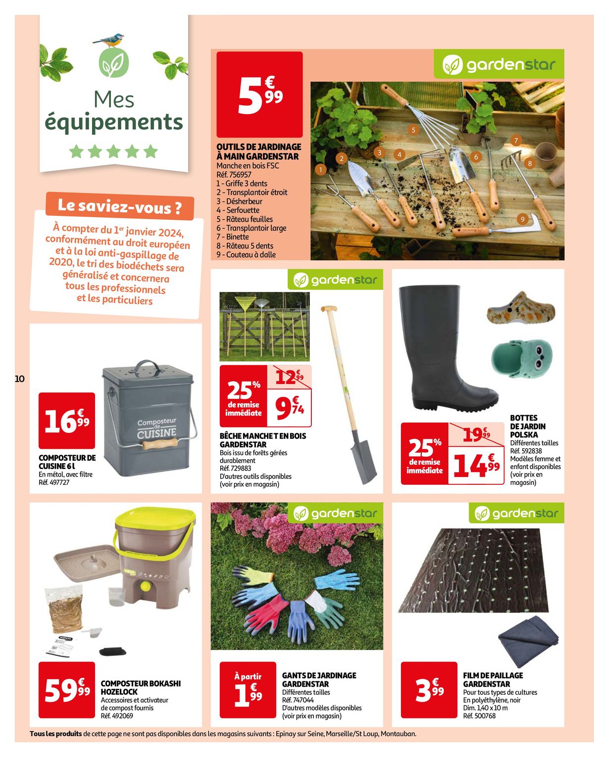Catalogue Tout pour bien préparer son jardin !, page 00010