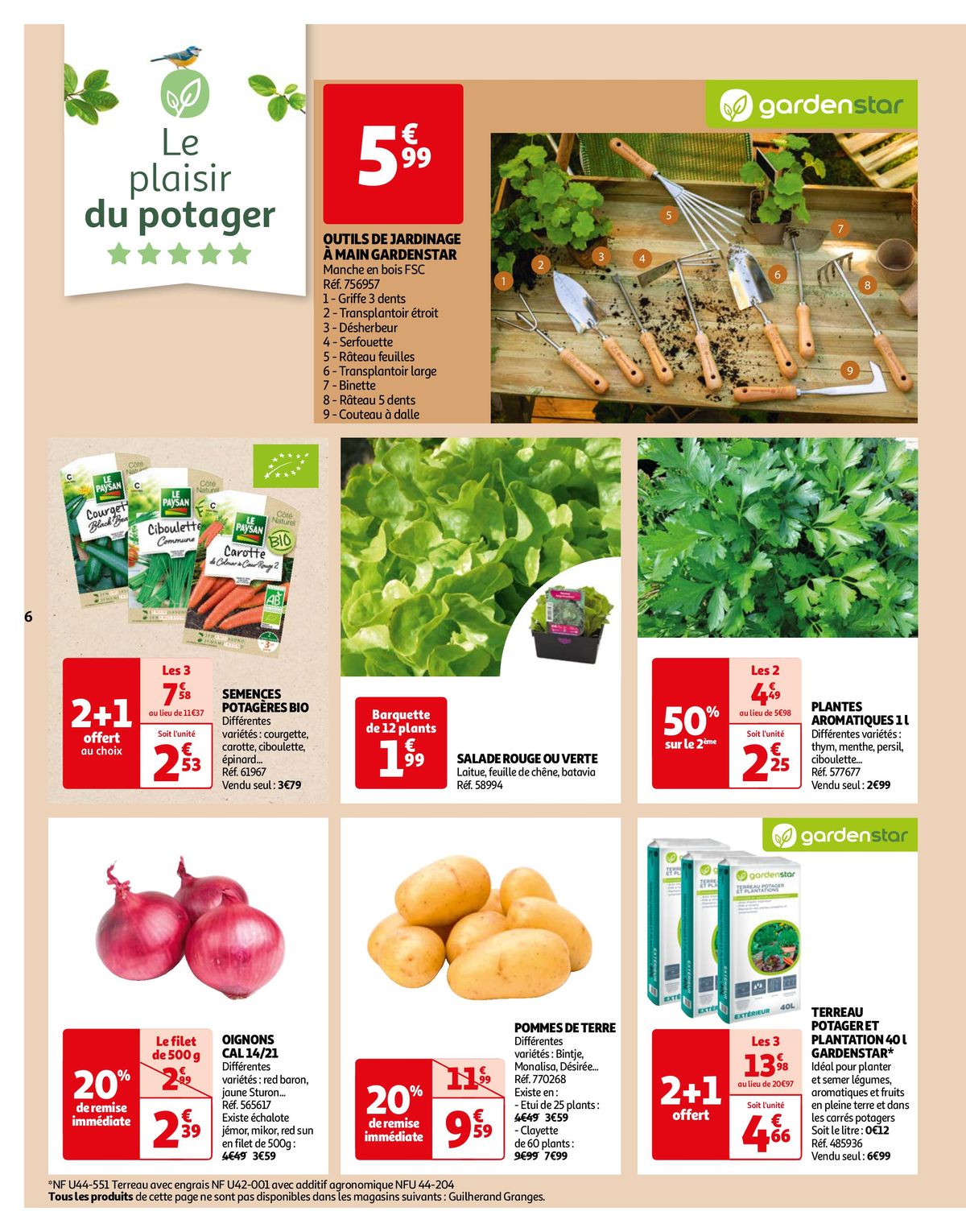 Catalogue Tout pour bien préparer son jardin !, page 00006