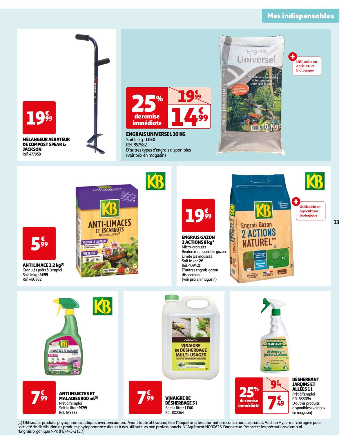 Catalogue Tout pour bien préparer son jardin !, page 00013