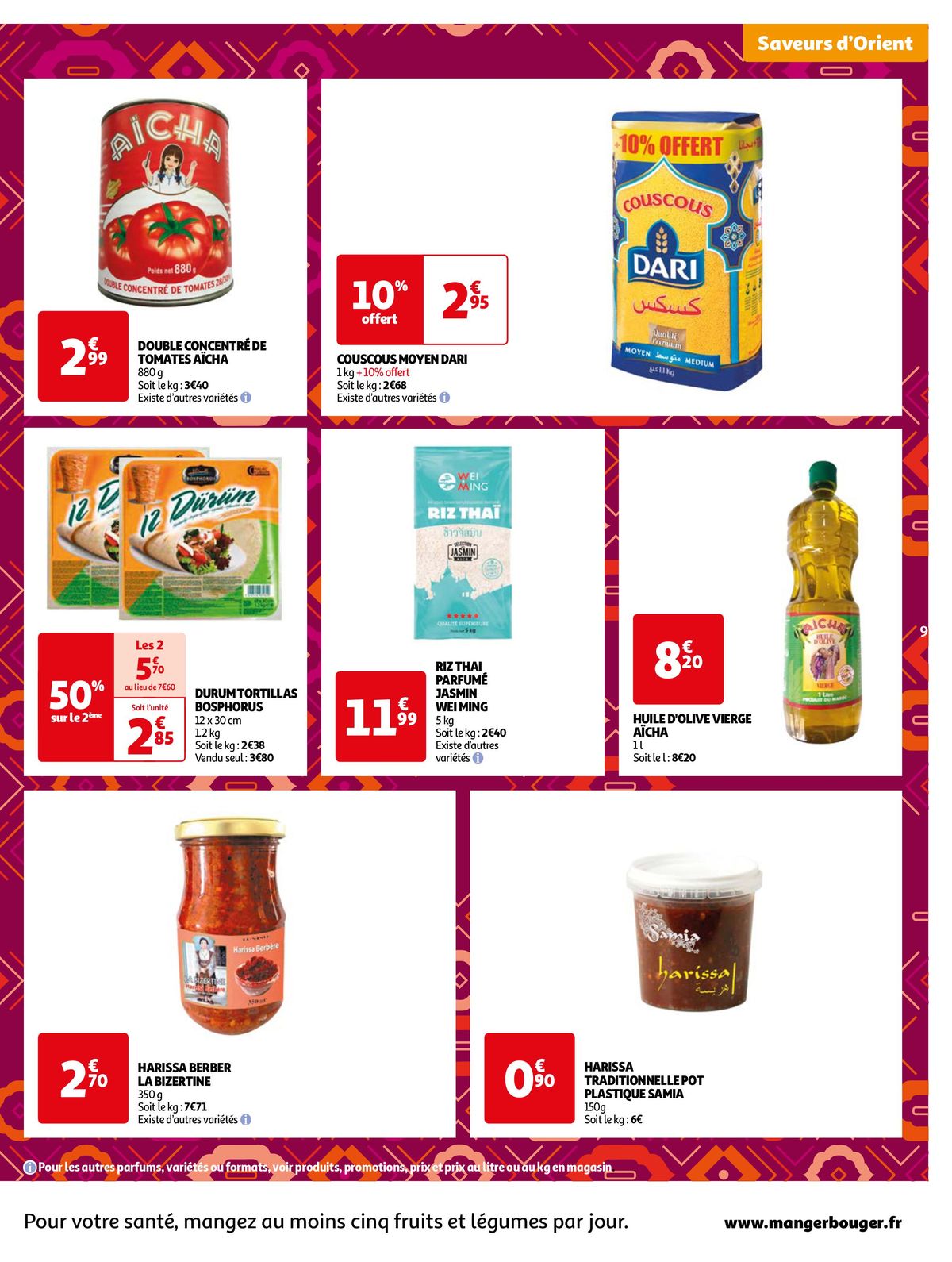 Catalogue Votre ramadan à petits prix, page 00009