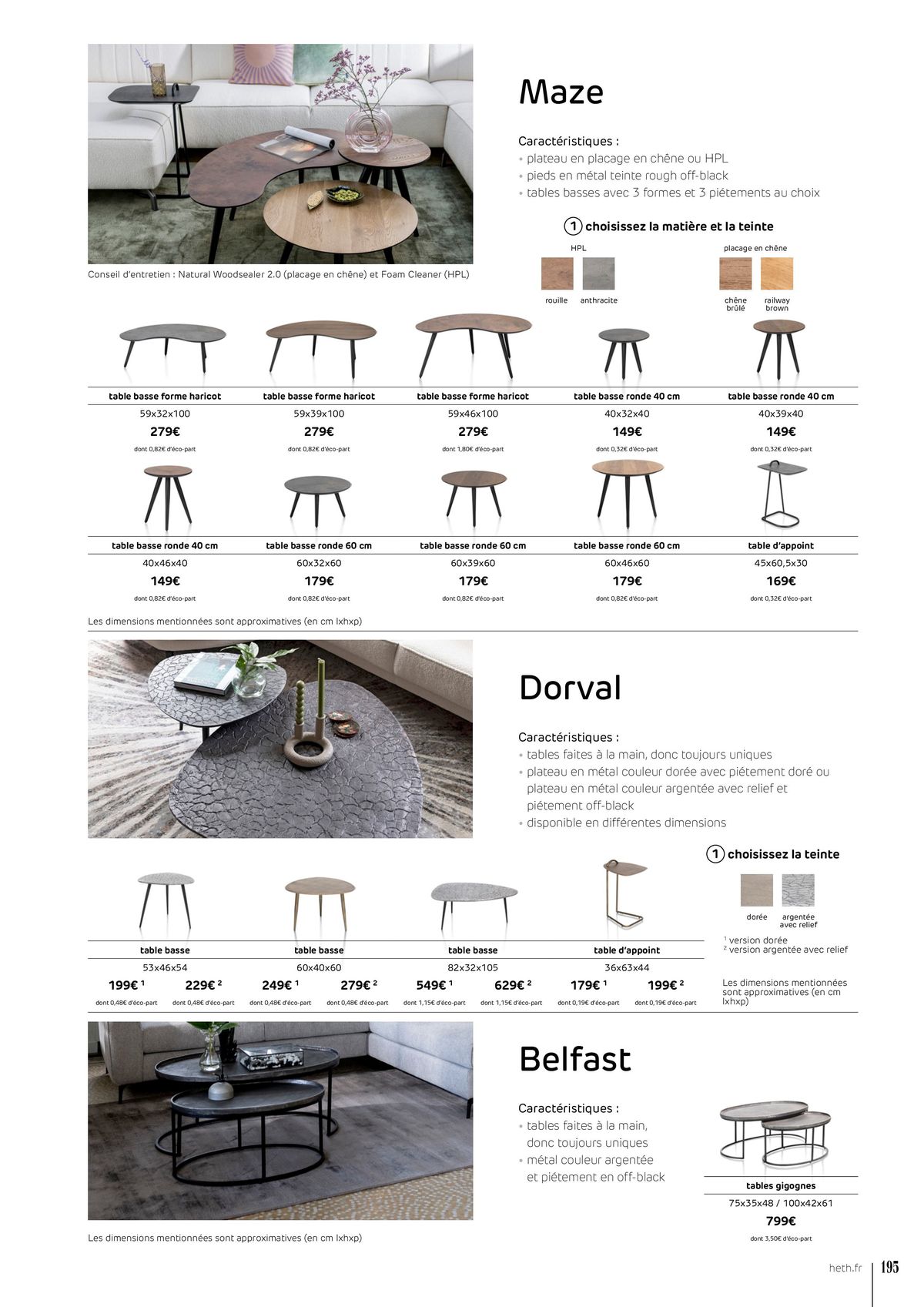 Catalogue FAUTEUILS ET CANAPÉS , page 00195