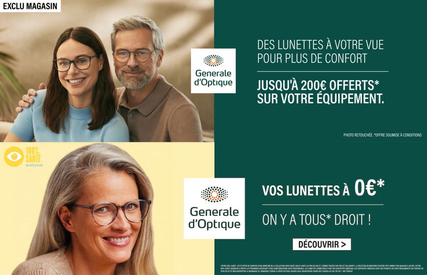 Monture lunette de clearance vue femme general optique