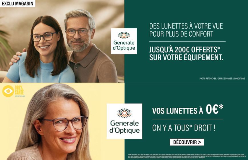 Catalogue Générale Optique à Toulouse | Offre Générale Optique | 15/02/2024 - 29/02/2024