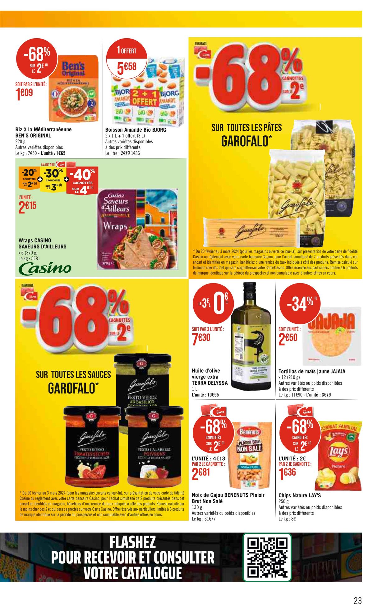 Catalogue AVANTAGE -34% CAGNOTTES, page 00023