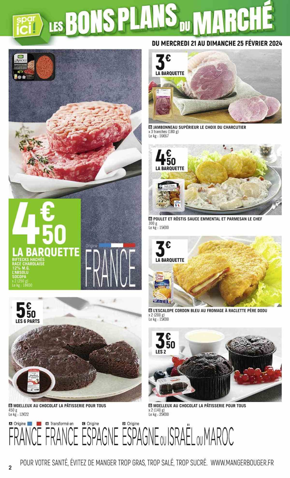 Catalogue SPAR ICI LE BON GOÛT DES PROMOS !, page 00004