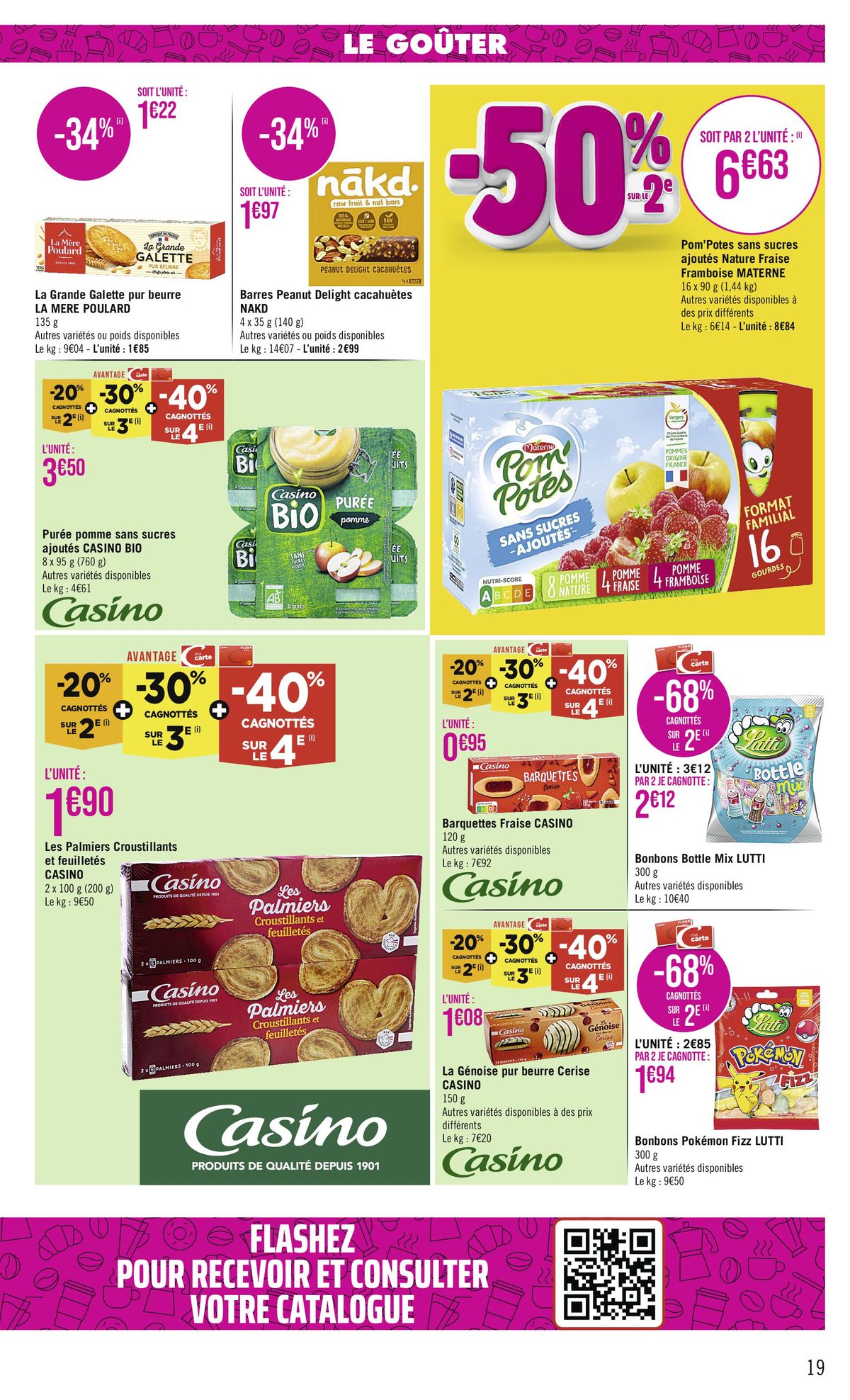 Catalogue AVANTAGE -34% CAGNOTTES, page 00019