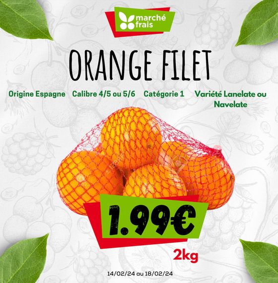 Orange filet