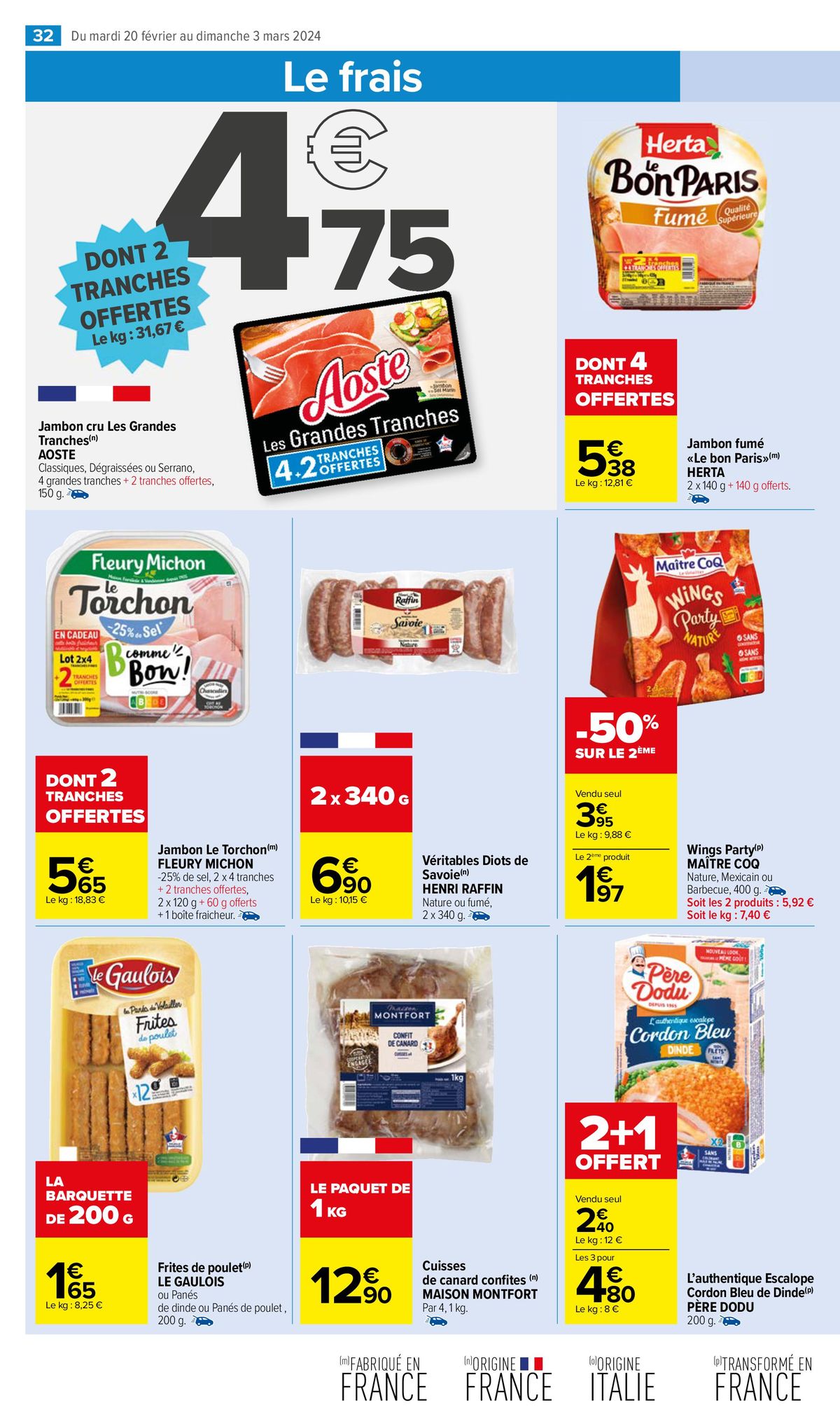 Catalogue Des produits champions à prix champions, page 00034