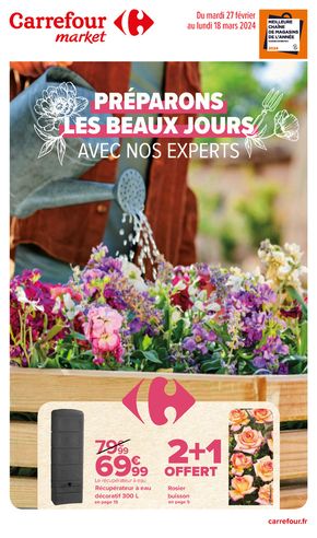Catalogue Carrefour Market à Saumur | Jardin | 27/02/2024 - 18/03/2024