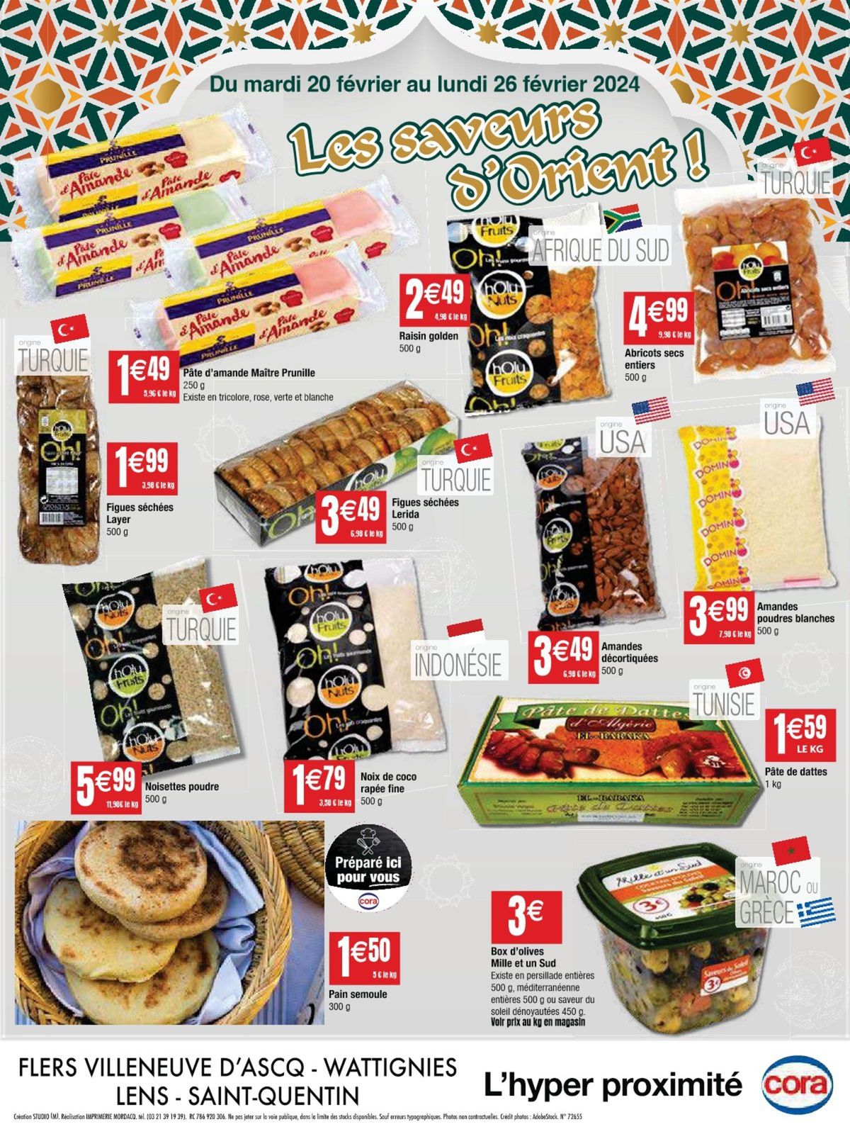 Catalogue Les saveurs d'Orient !, page 00002