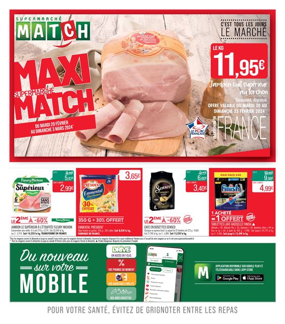 Catalogue Supermarché Match à Nancy | Pains & Pâtisseries | 19/02/2024 - 03/03/2024